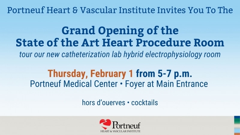 Portneuf Heart & Vascular Institute to host Grand Opening of New Heart Procedure Room