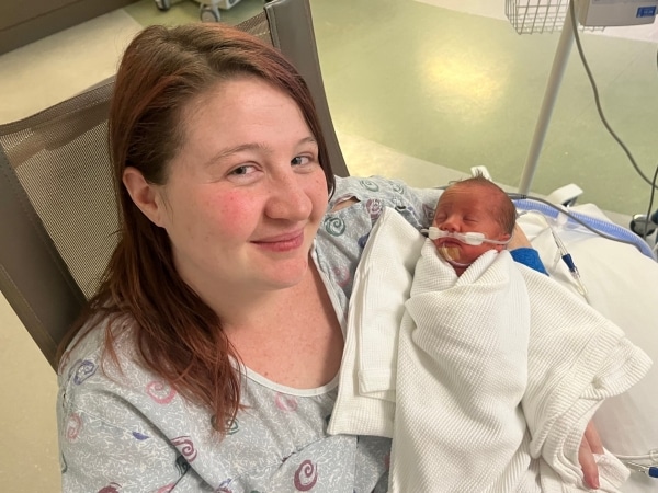 Baby boy is first baby born at Portneuf Medical Center in 2024