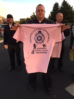 firefighters wear pink