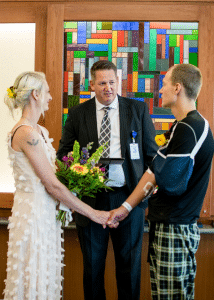 couple getting married